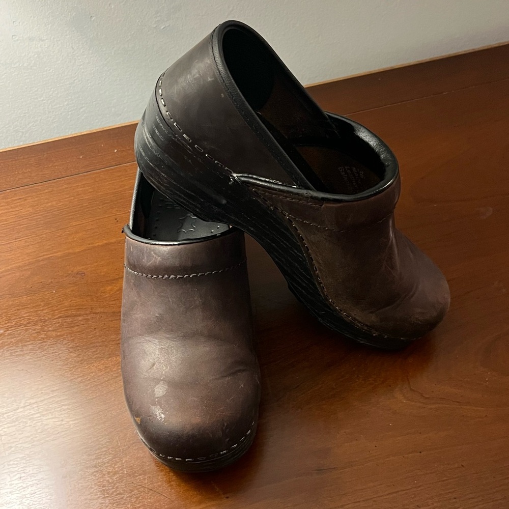 Dansko Dark Brown Women's Mules
